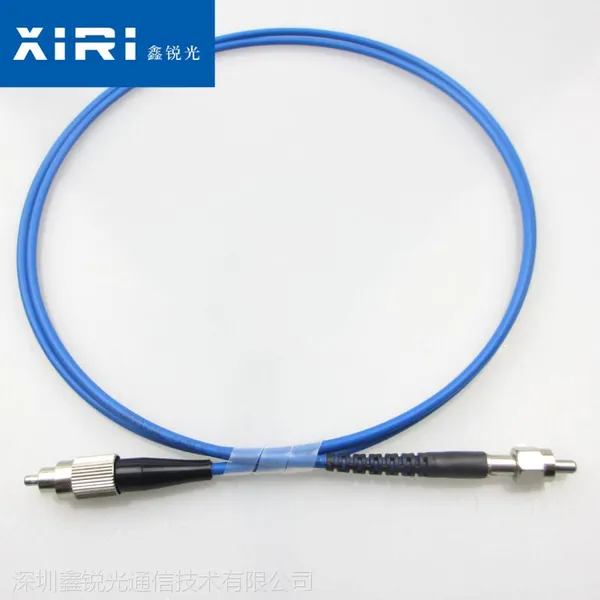 厂家直销FC-SMA光纤转接线 SMA-FC器件光纤接头 石英光纤跳线 纤芯600UM