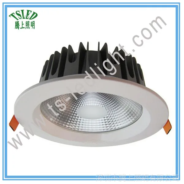 厂家批发3寸10W cob筒灯 商场酒店服装led天花灯 家居防雾厨卫灯