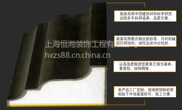 供应厂家供应EPS线条 EPS泡沫线条 承接大型工程