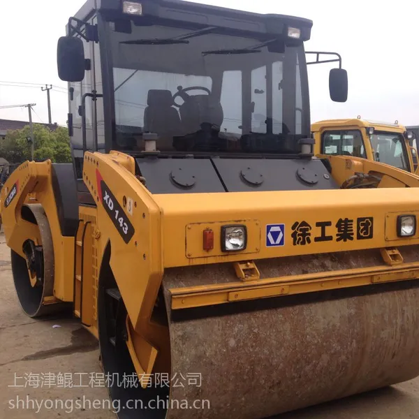 供应徐工XD143二手14吨双钢轮压路机 九成新 工作300小时
