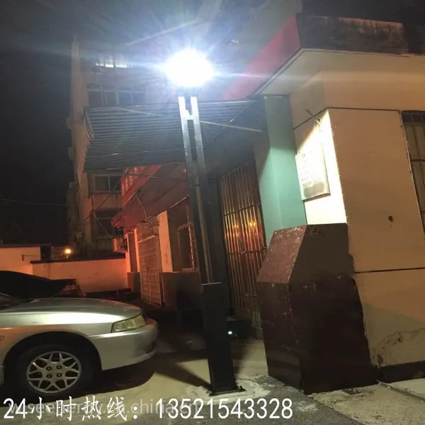 北京怀能太阳能庭院灯20W高亮持续照明10-12小时可调光