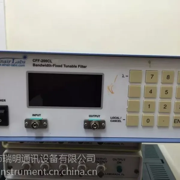 供应Alnairlabs filter CFF-200CL可调谐滤波器