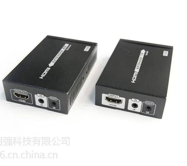 朗强HDBASET收发器,HDBASET双绞线传输器单网线延长100米