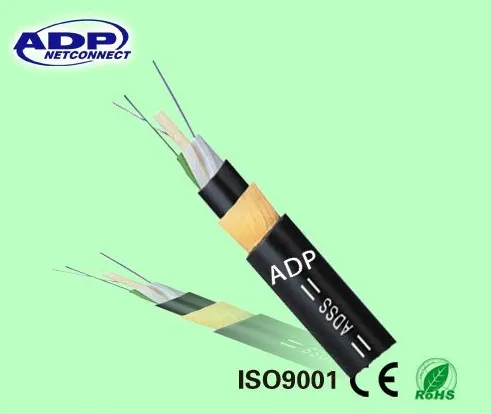ADSS光缆 12芯单模 跨距300 双层护套 ADSS-12B1 奥德普厂家直销