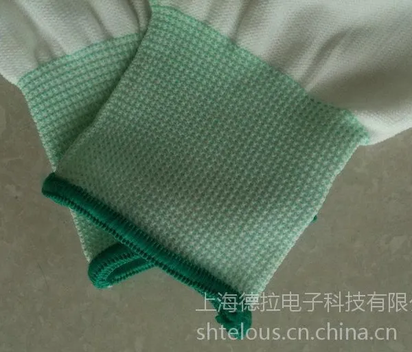 防静电无尘手套ESD涂指涂掌手套 十三针