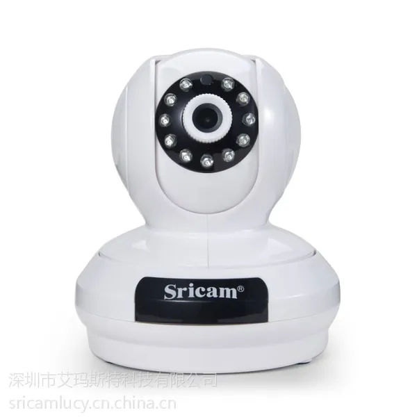 1080P监控摄像机 施瑞安sricam热销 智能wifi可插卡监控摄像头