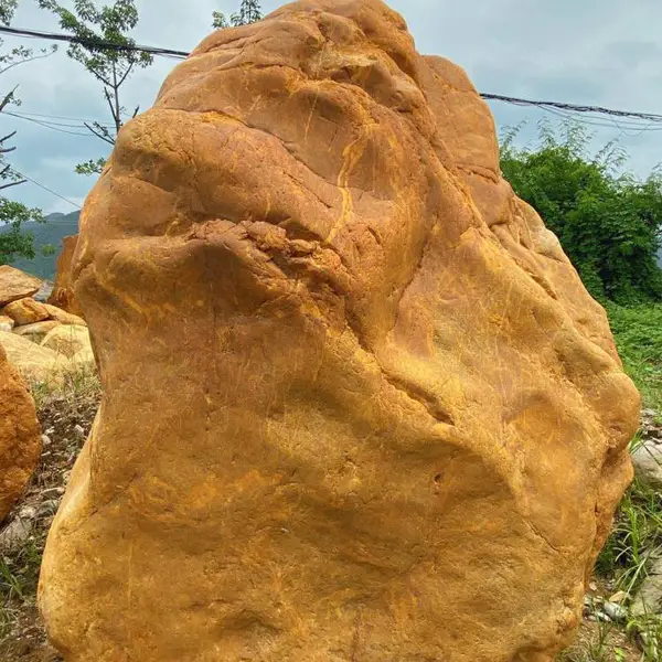 广东黄蜡石生产基地恒艺景观石
