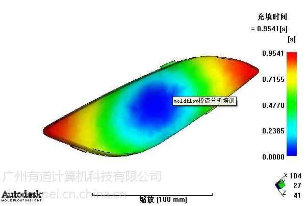 Moldflow模流分析培训,冷却分析,广州佛山深圳东莞一对一培训