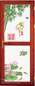 广佛山德勋 厂家直销 德勋90型单平开防盗防虫纱门 彩绘金刚网 价格洽谈