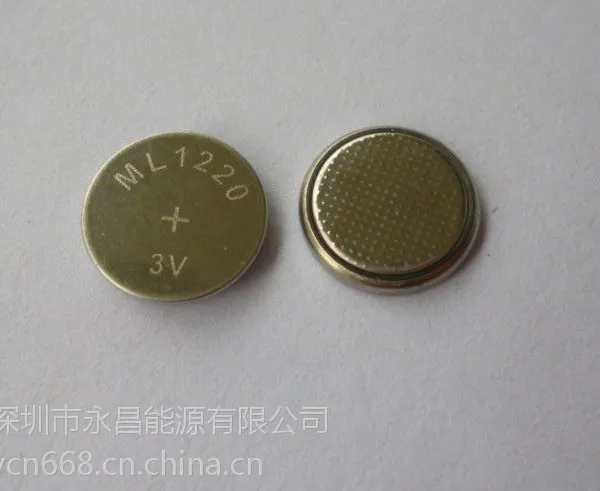 3V IC会员刷卡机电池ML1220/卡售饭机电池