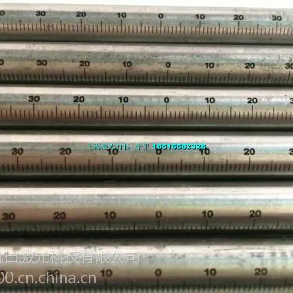 上海刻度线加工,标尺激光刻字,刻度盘加工,圆柱激光打标