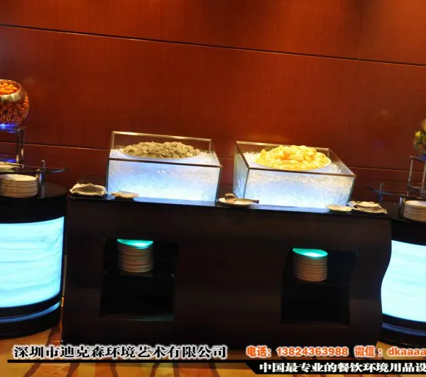 餐饮家具定制现代中式餐厅用品餐台制作厂家