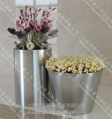 供应江苏不锈钢花盆(SZHP-125)材质304