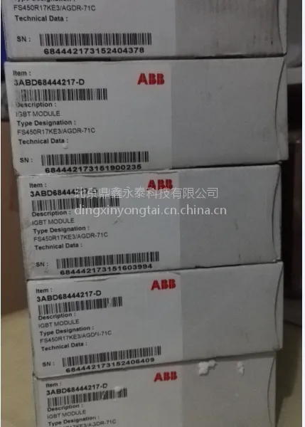 �ֻ���ӦABB��������IGBT���ӡ�FS450R17KE3/AGDR-71C