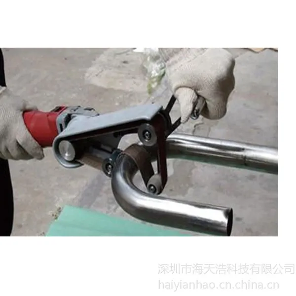 供应进口无极调速不锈钢小弧度拉丝机小圆管抛光机打磨机弯管砂光机磨光机