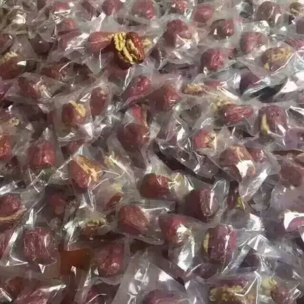 枣夹核桃真空食品包装袋生产厂家,可定做尺寸,价格优惠