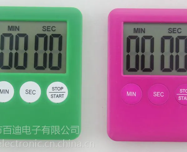 供应厨房计时器、倒计时、定时器