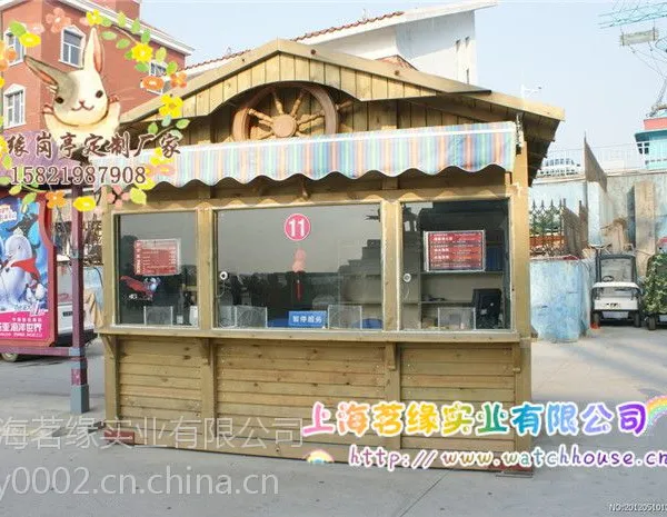 户外广场移动售货亭 纪念品展厅定制 售货亭设计定制