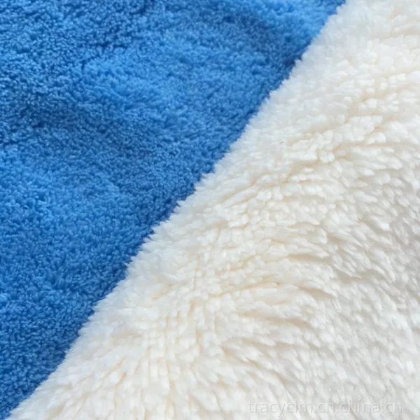 恒达胜供应涤纶素色纬编单面舒棉绒 高档服装玩具面料