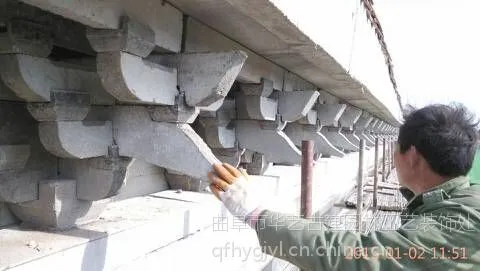 河南古建斗拱 寺庙水泥斗拱 斗拱模具价格