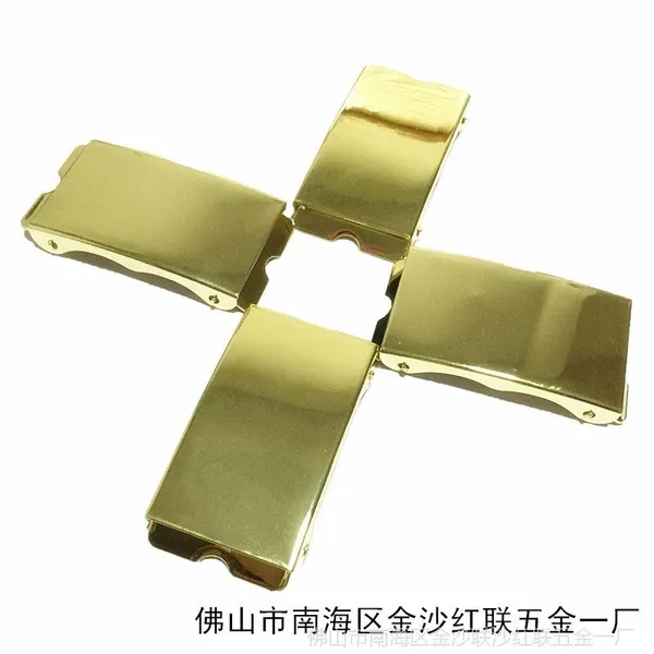 (一手货源)佛山工厂低价供应腰带五金配件 军扣扣头 铜质