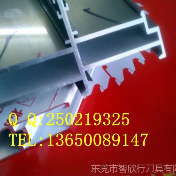 大佑切铝锯片齿型的选择 铝材锯片齿型常梯平齿BT左右齿(BC)
