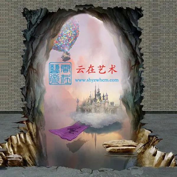 苏州3D立体画设计制作公司手绘3D立体画,3D立体画制作