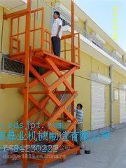 南阳木材加工固定式升降机超载液压安全保护系统【鼎业机械】
