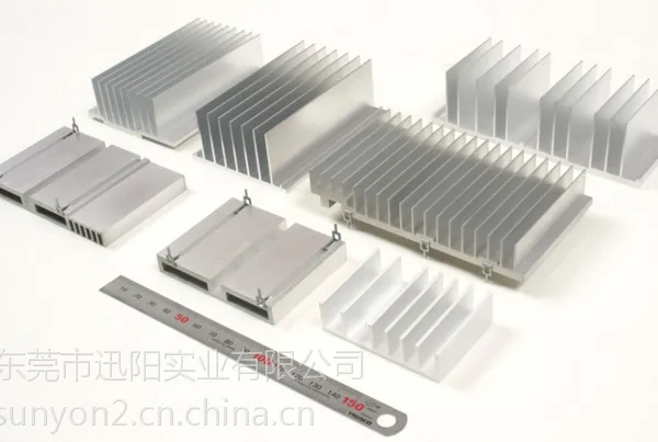 安防监控散热片加工