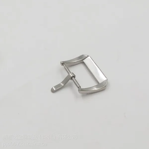 鹏嘉达厂家批供应304不锈钢手表扣 定做高档皮带扣20mm(j691)