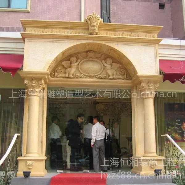 供应厂家供应GRC线条 GRC构件 GRC罗马柱 承接工程
