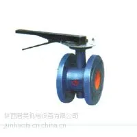 天津大站总厂“力”字牌阀门 D41X3-16/10ZB1手柄法兰蝶阀批发供应