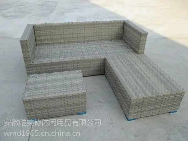 组合编藤家具产品分解图片