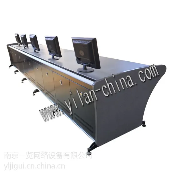 供应监控操作台,异形木台面C-01款操作台