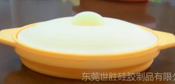 硅胶蒸锅 硅胶蒸笼硅胶厨房用具 耐高温食品级硅胶可折叠小蒸锅