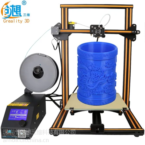 创想三维CR-10 DIY 大尺寸、高精度3D打印机,PLA耗材打印效果更佳,跨境电商热销产品