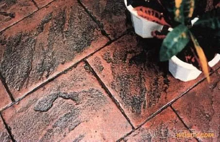 热销供应 彩色混凝土压模地坪 压花地坪 压印地坪 艺术地坪厂家
