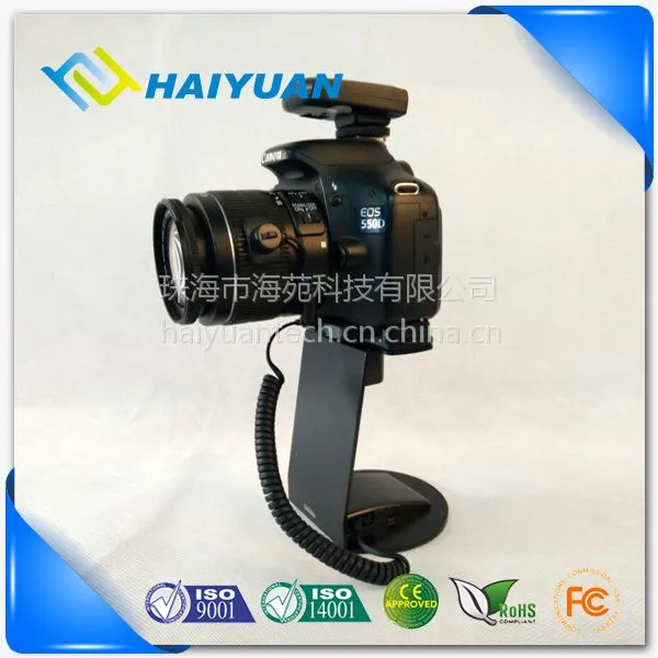 手机报警器 珠海海苑科技 数码广场 防损防盗产品 佳能 尼康单反相机防盗器展示架 数码相机防盗器