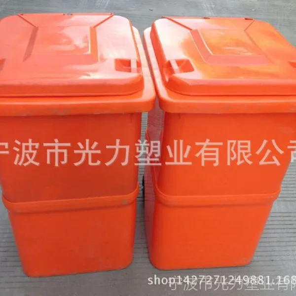 厂家直销大型240L焊接垃圾桶 重型户外垃圾桶 可挂车