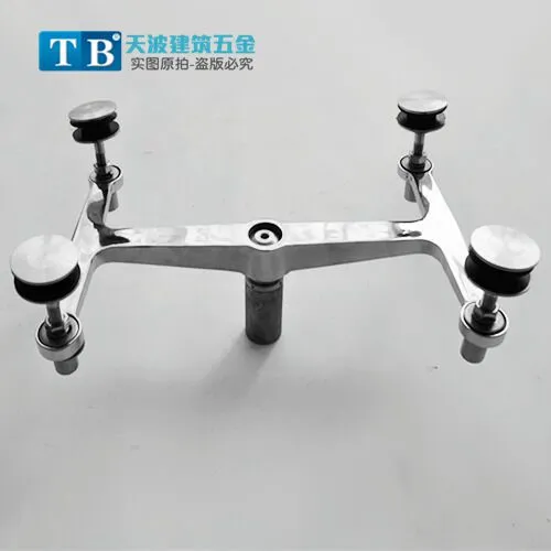 厂家直销304不锈钢异型H型驳接爪 工字形爪 玻璃幕墙配件