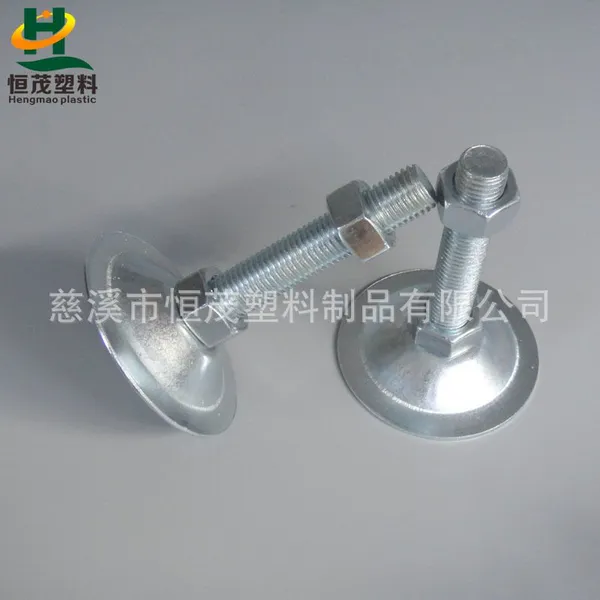 HMF80-M16100镀锌杯脚,调节脚杯,恒茂流水线支撑脚杯,垂直调节地脚