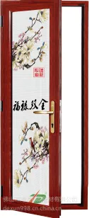 佛山德勋厂家直销 德勋四号平开防虫防盗纱门 彩绘金刚网 纱窗 价钱电议