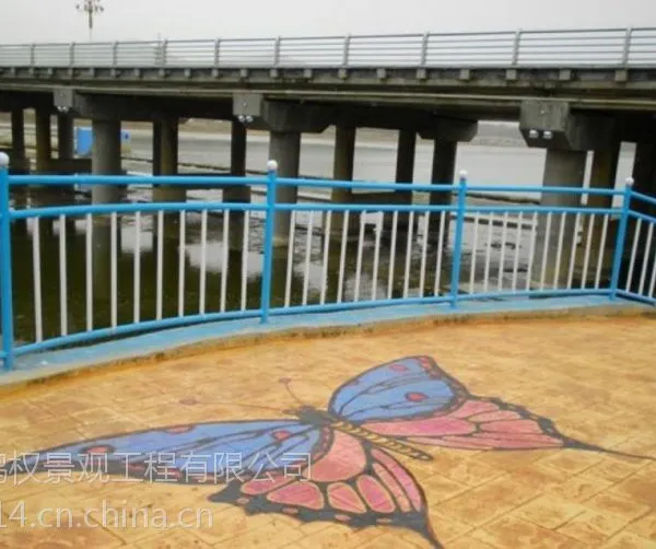 侯马市混凝土压花压模,多彩艺术地坪