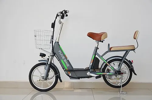 飞锂/FLIVE电动车 迷你锂电池自行车 48V电瓶车 速度传感电动助力车 优格16寸