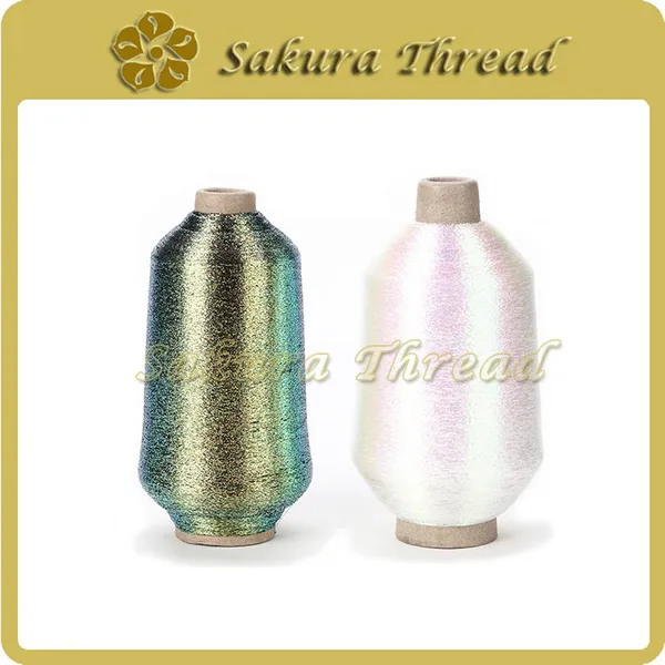 樱花牌MX型金银线 商标刺绣双包线复合线 日本进口原材料电脑绣花线