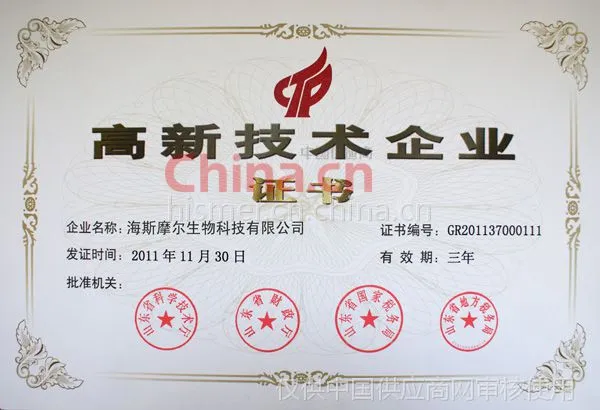 高新技术企业