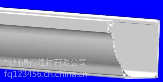 供应厂家直销汉中成品天沟 金属天沟檐槽 彩铝天沟落水管 方管