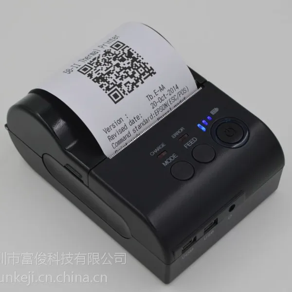 便携式蓝牙打印机 58mm热敏打印机 USB 无线打印机 安卓苹果