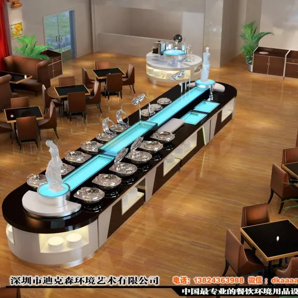 迪克森自助餐台定制餐厅个性设计简约现代布菲台自助餐桌子多功能?
