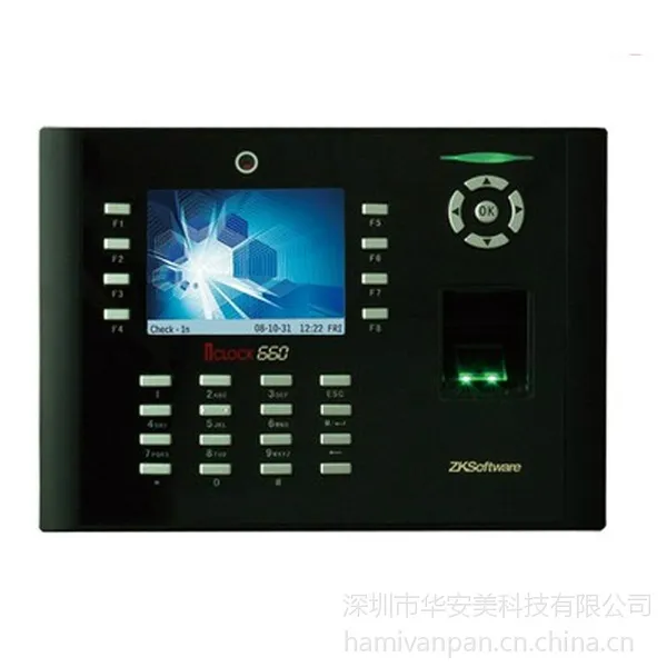 Iclock660-ID指纹考勤门禁机 指纹拍照